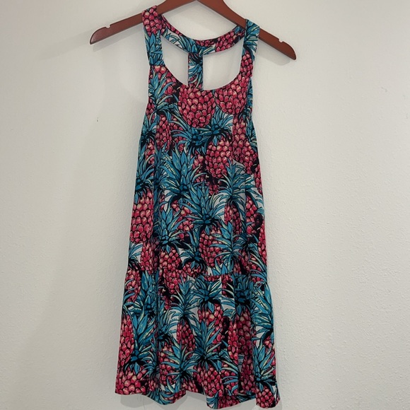 Buddy Love Pineapple 🍍 Print T-Back Muni Dress - Picture 2 of 10